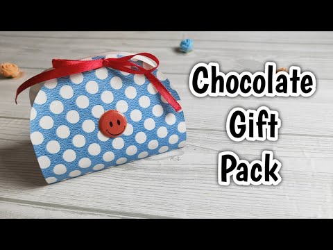 Diy Chocolate Gift Pack / Birthday Return Gift Idea / Chocolate Packing Idea
