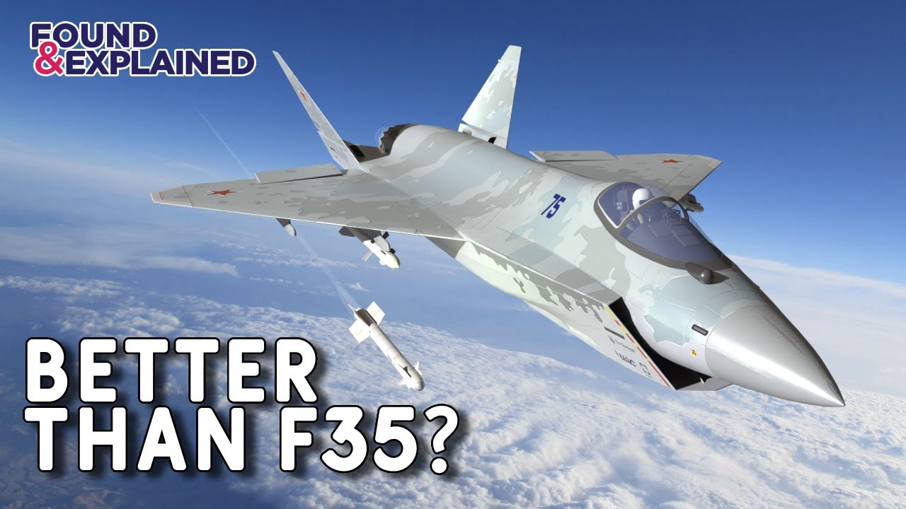 Su 75 Checkmate - Russia's INSANE New Fighter Jet! - Better than the F-35