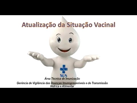 Atualização da situação vacinal.