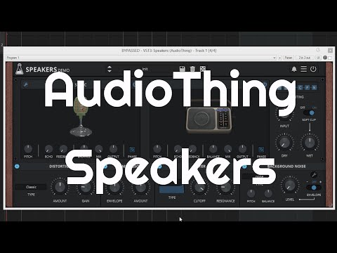 AudioThing Speakers (No Talking)