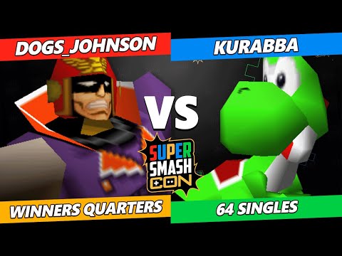 SSC 2022 Winners Quarters  - Dogs_Johnson (Captain Falcon) Vs. Kurabba (Yoshi) Smash 64 Tournament