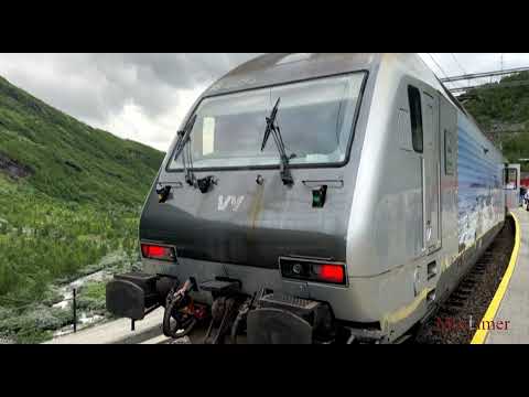 Die Flåmbahn, der Star ist die Strecke - mit AIDAprima