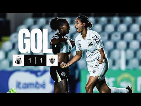 Gols e lances de Santos x Atlético Mineiro
