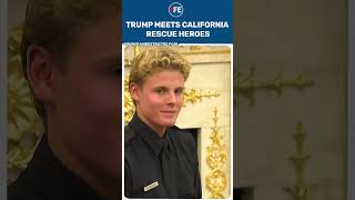 Teen Lifeguard and Child Rescued From California Coast Meet Trump at White House