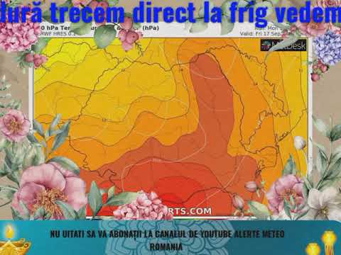 VREME RECE INCEPAND DIN 18 SEPTEMBRIE