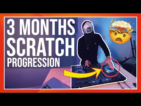 MY 3 MONTH SCRATCH PROGRESSION