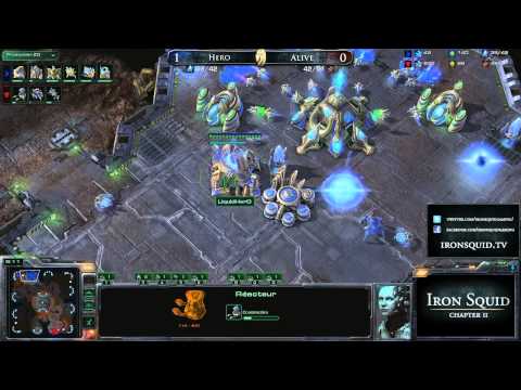 HerO (P) vs aLive (T) G2 - Iron Squid Chapter II