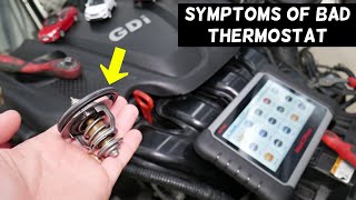SYMPTOMS OF BAD THERMOSTAT demonstrated on Hyundai Kia 2.4 GDI ENGINE