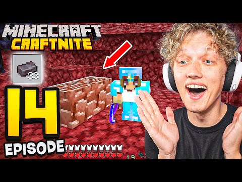 Craftnite 2: Episode 14 - I FINALLY GOT NETHERITE! (rarest gear ever)