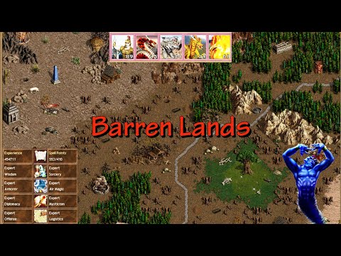 Map Review: Barren Lands (HotA) | Heroes of Might and Magic 3