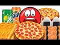 RED ВALL 4 ANIMATION MUKBANG COMPILATION 3