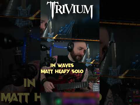easy solo to learn! Trivium - In Waves Matt Heafy Solo! #guitar #metal #metalguitar #trivium
