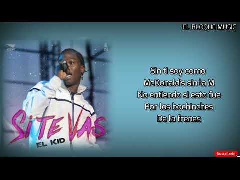El Kid Ft. El Zeta Ft. Tobe Love Ft. Italian Somalí - Si Te Vas Remix  [LETRA]