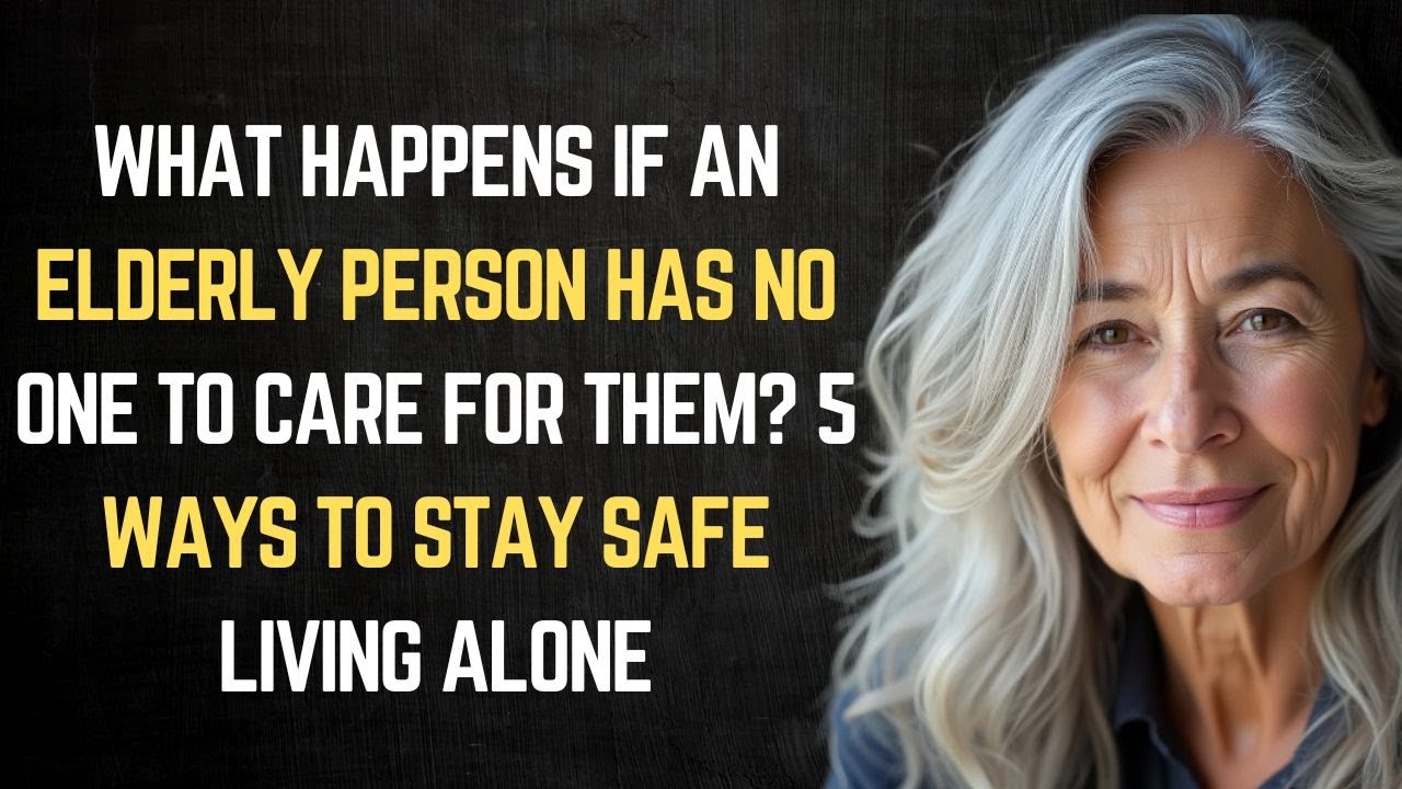 What Happens If an Elderly Person Has No One to Care for Them? 5 Ways to Stay Safe Living Alone