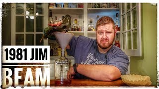 1981 Jim Beam Bourbon; How to Make Decanting Look Easy