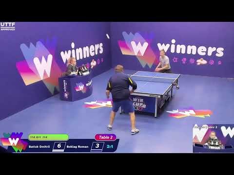 WINners CUP table 2  30.12  Batiuk Dmitrii - Boklag Roman  15:30