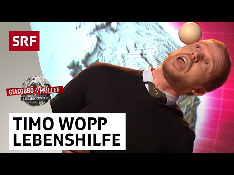 Timo Wopps: Life advice for complex challenges | Giacobbo / Müller | Comedy | SRF