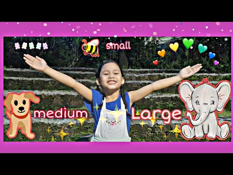 Learn Different Sizes With Kenzey