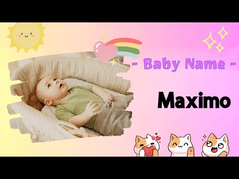 MAXIMO | Maximo name meaning | Boy Name Meaning | Greatest (2023)