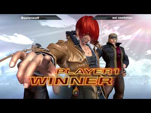 Busterwolf vs ae| zantetsu The King of Fighters XIV at Kuwait Battle Royale 2017