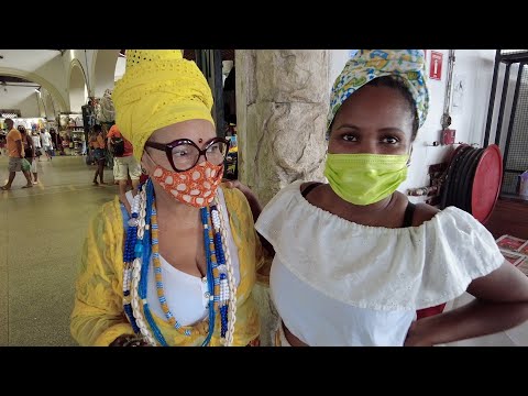 Inside Salvador Bahia Brazil's Most Famous Market | Mercado Modelo