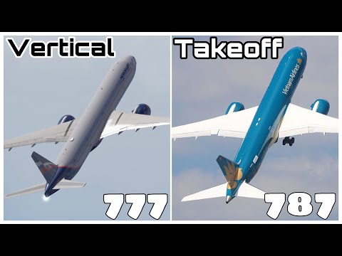 Can the B777 Taking Off Vertically ? 🛫