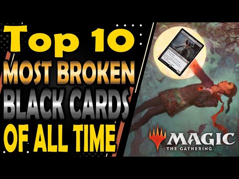 Top 10 Most Broken Black Cards of All Time