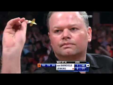 9 Dart Finish - Raymond van Barneveld against Terry Jenkins - Premier League Darts - 29 April 2010