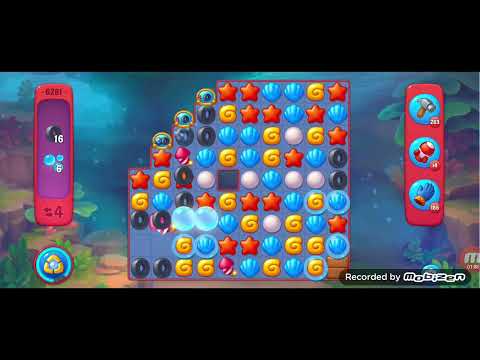 Fishdom Hard level 6281. NOboosters