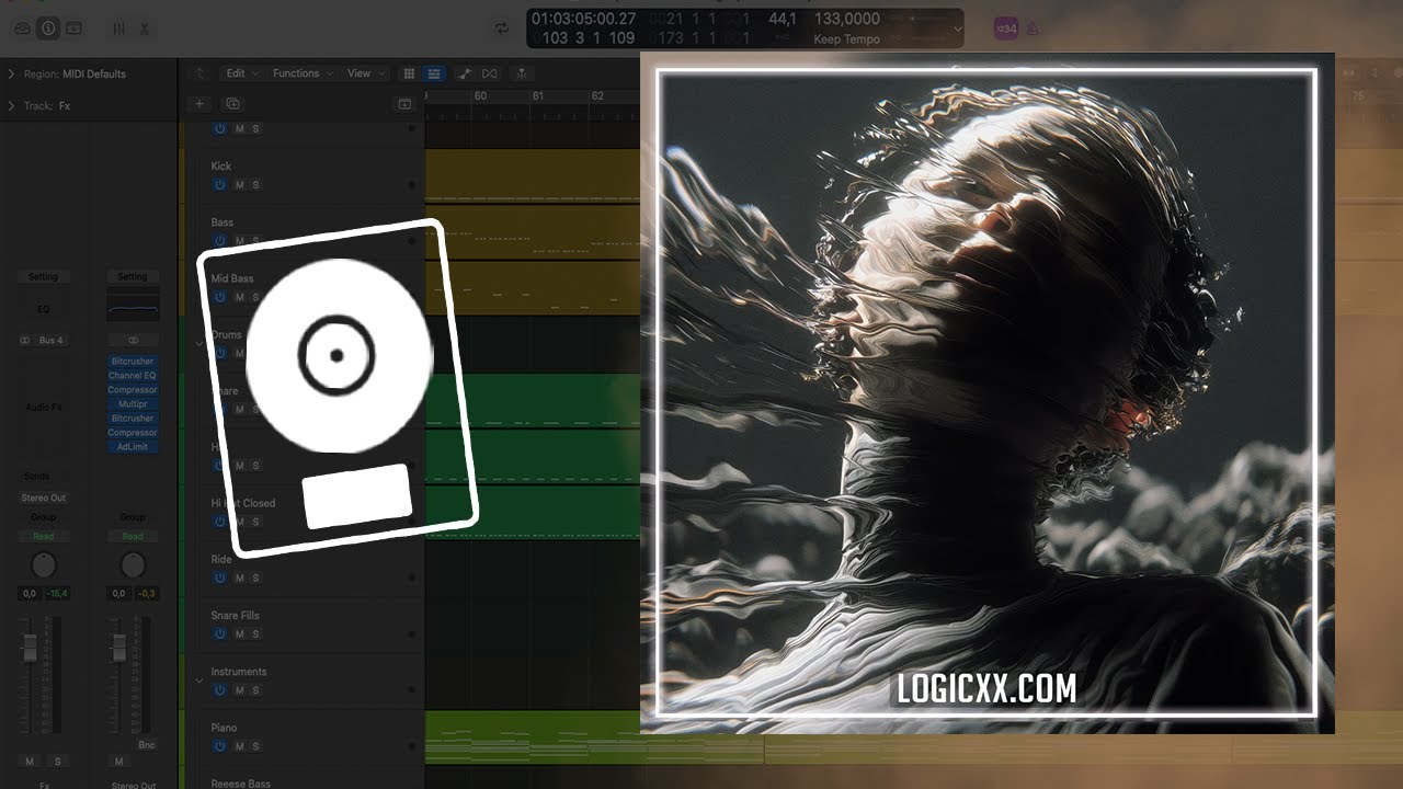 Tiesto, & Mathame - Everlight (Logic Pro Remake)