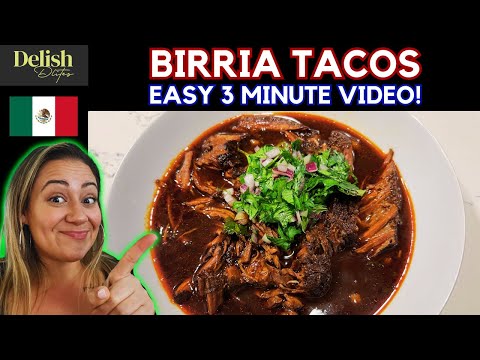 BIRRIA TACOS | Delish D'Lites | Mexican Dishes