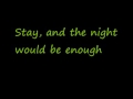 U2-Stay (Faraway, So Close!) (Lyrics)