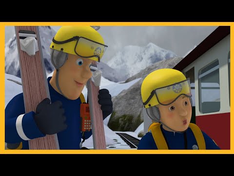 Sam fait du snowboard ! 🔥 epic Fireman Sam Compilation Official 🔥
