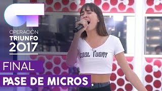 CHANDELIER - Aitana | Primer pase de micros para la FINAL | OT 2017