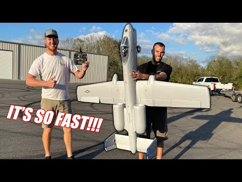 We Got a GIANT A-10 Thunderbolt To Replace Our B-2!!! Twin EDF Jets, It SCREAMS!!!