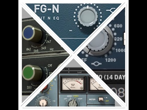 Neve plug-in shootout. ACOUSTICA Gold/Slate FG-N/waves Scheps73/UAD Neve 1081