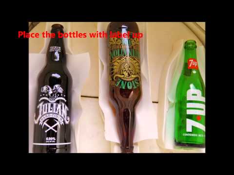 Melting Bottles in a Kiln