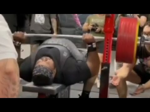 Julius Maddox 355kg (782.6lb) Bench Press World Record - Hybrid Showdown