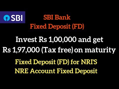 Best NRI Investment in India | NRE Fixed Deposit | SBI Fixed Deposit Video