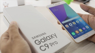 Samsung Galaxy C9 Pro Unboxing &amp; Overview (Indian Unit)