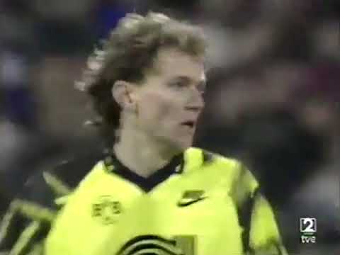 Real Zaragoza vs  Borussia Dortmund 1992 - 1993