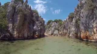 preview picture of video 'Inonu Bay and its beach located between Kas to Kekova'