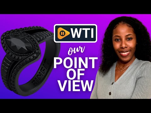 Rinfit Silicone Rings for Women - Promise Silicone Ring Women - Rubber Wedding Rings - Silicone Wedding Bands Women - Marquise & Pear Collections 1 Ring - Black 4 - WTI product video review