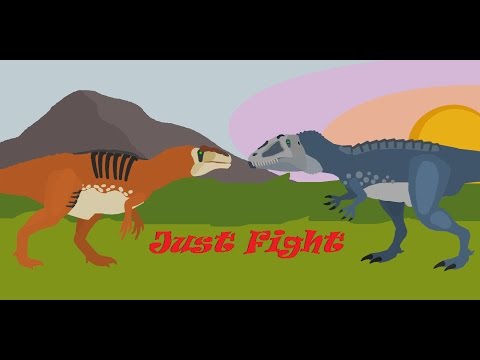 Just Fight; Acrocanthosaurus Vs Carcharodontosaurus