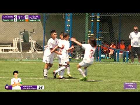 Pyunik 1-13 (3-6) Academy 1-13 (09.06.23) 2022-23 AJC U10/M1, Matchday 14