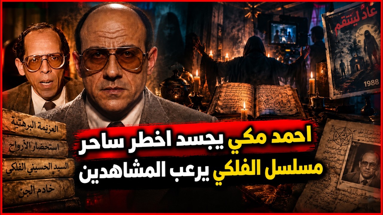 الفلكي مسلسل مكى الجديد .. أخطر ساحر في مصر سحر للممثلين ولطاقم الفيلم