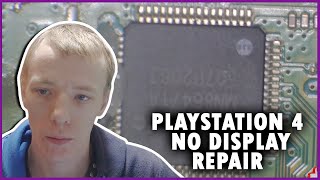 PlayStation 4 Phat WLOD No Display Diagnosis And Repair Step By Step