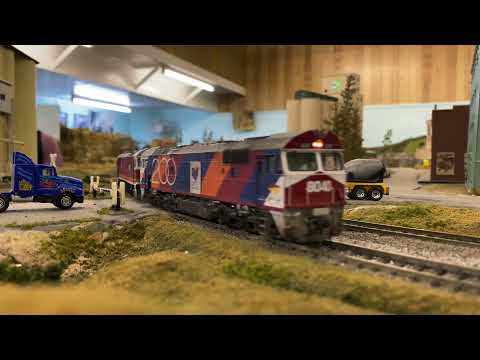 HO Scale 80 Class Hauled Passenger Service at TNMRC