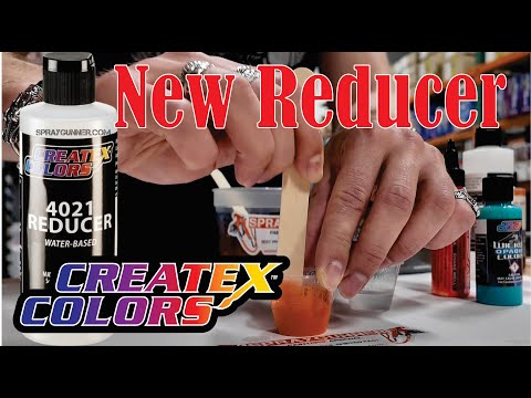 Createx 4021 Reducer to improve paint flow and lessen tip-dry