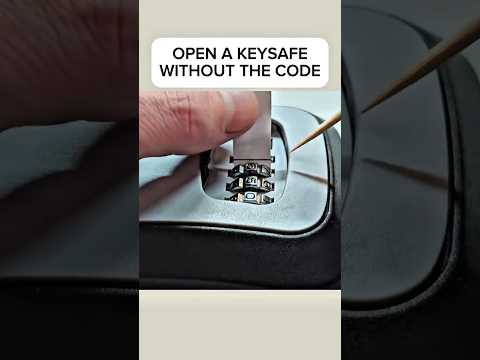 Öffnen Sie einen Schlüsselsafe OHNE Code. Kurzfassung.